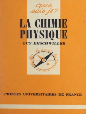 cover image of La chimie physique